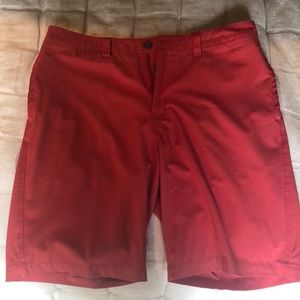 Travis Mathew Red Shorts